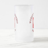 世界で最も素晴らしいBabcia フロストグラスビールジョッキ (中央)