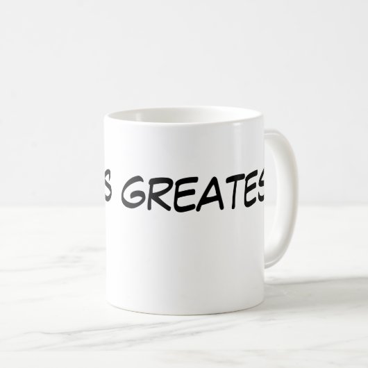 世界で最も素晴らしいBakaのマグ コーヒーマグカップ (正面右)