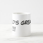 世界で最も素晴らしいBakaのマグ コーヒーマグカップ (中央)