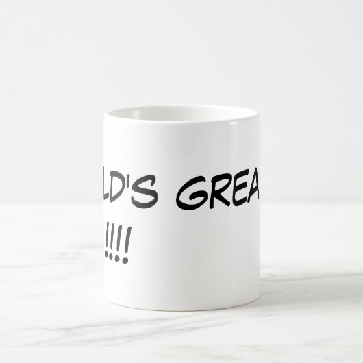 世界で最も素晴らしいBakaのマグ コーヒーマグカップ (中央)