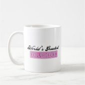 世界で最も素晴らしいBubbe コーヒーマグカップ (左)