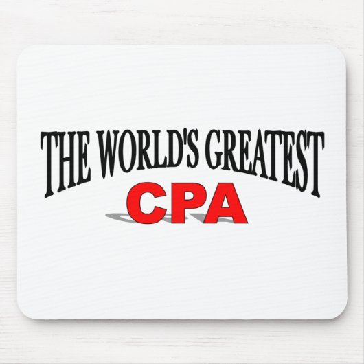 世界で最も素晴らしいCPA マウスパッド (正面)
