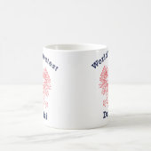 世界で最も素晴らしいDziadziのワシ コーヒーマグカップ (中央)