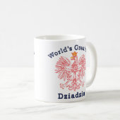 世界で最も素晴らしいDziadziaのワシ コーヒーマグカップ (正面右)