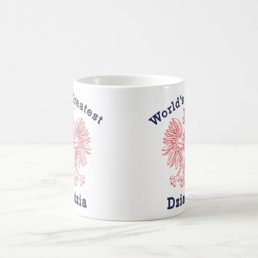 世界で最も素晴らしいDziadziaのワシ コーヒーマグカップ (中央)