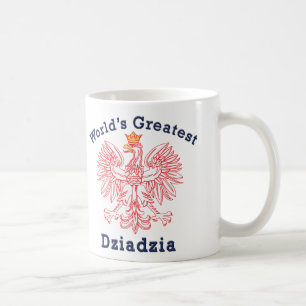 世界で最も素晴らしいDziadziaのワシ コーヒーマグカップ