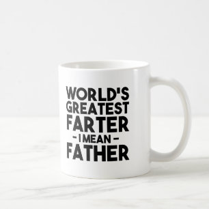 世界で最も素晴らしいFarter私は父のおもしろいなパパを意味します コーヒーマグカップ