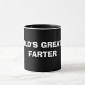 世界で最も素晴らしいFARTER マグカップ (中央)