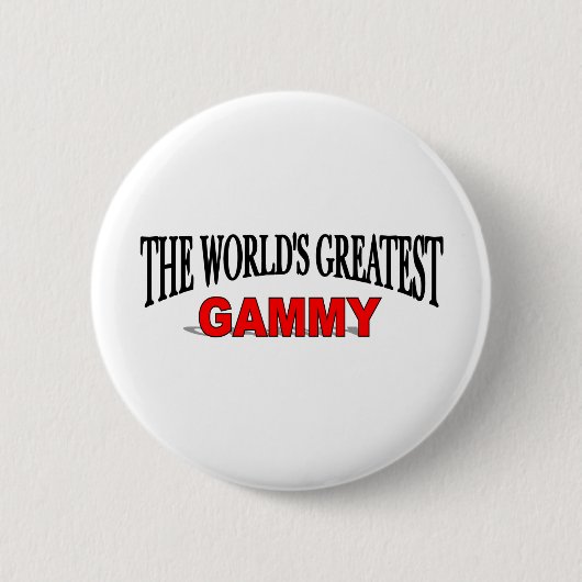 世界で最も素晴らしいGammy 缶バッジ (正面)