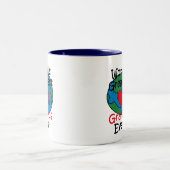 世界で最も素晴らしいGrampsのハート ツートーンマグカップ (中央)