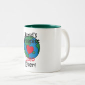 世界で最も素晴らしいLoloのハート ツートーンマグカップ (正面右)