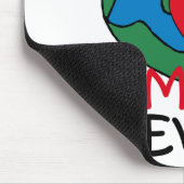 世界で最も素晴らしいMimiハート マウスパッド (コーナー)