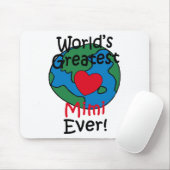 世界で最も素晴らしいMimiハート マウスパッド (マウス)