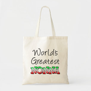 世界で最も素晴らしいNonnaのイタリアンな祖母のトートバック トートバッグ