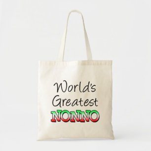 世界で最も素晴らしいNonnoのイタリアンな祖父のトートバック トートバッグ