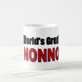 世界で最も素晴らしいNonnoのマグ コーヒーマグカップ (中央)