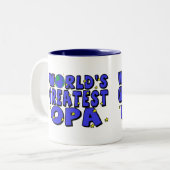 世界で最も素晴らしいOpa ツートーンマグカップ (正面左)