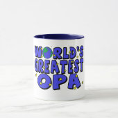 世界で最も素晴らしいOpa マグカップ (中央)