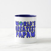 世界で最も素晴らしいPapaw マグカップ (中央)