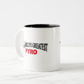 世界で最も素晴らしいPyro ツートーンマグカップ (正面左)