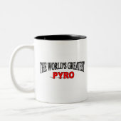 世界で最も素晴らしいPyro ツートーンマグカップ (左)