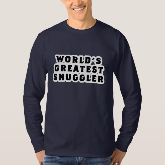 世界で最も素晴らしいSnuggler Tシャツ (正面)