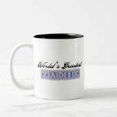 世界で最も素晴らしいZadie ツートーンマグカップ (左)