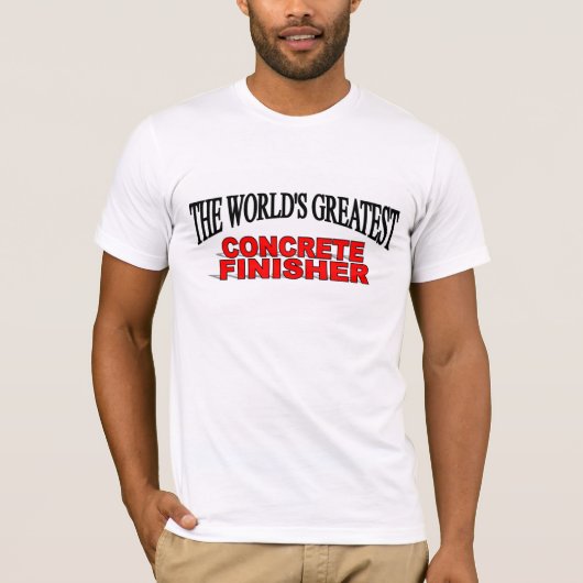 世界で最も素晴らしく具体的なフィニッシャー Tシャツ (正面)