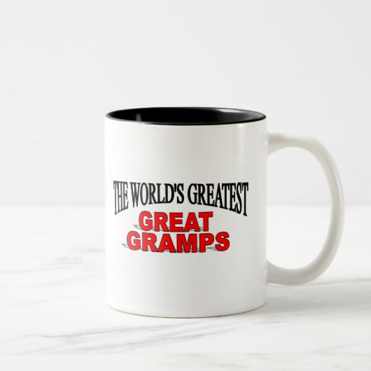 世界で最も素晴らしく素晴らしいGramps ツートーンマグカップ (右)