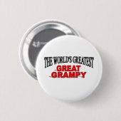 世界で最も素晴らしく素晴らしいGrampy 缶バッジ (正面&裏面)