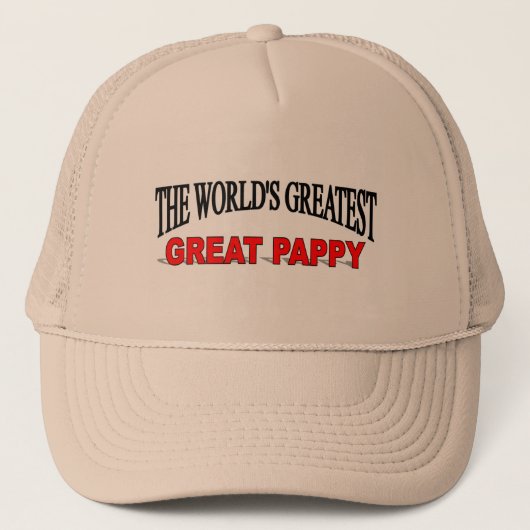 世界で最も素晴らしく素晴らしいPappy キャップ (正面)