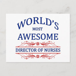 世界で最も素晴らし長いナース ポストカード
