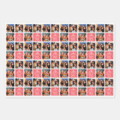 世界で最も美しいベストエスティ写真コラージュ ラッピングペーパーシート (正面2)