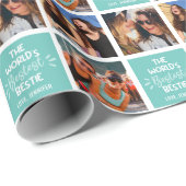 世界で最も美しいベストエスティ写真コラージュ ラッピングペーパー (ロールコーナー)