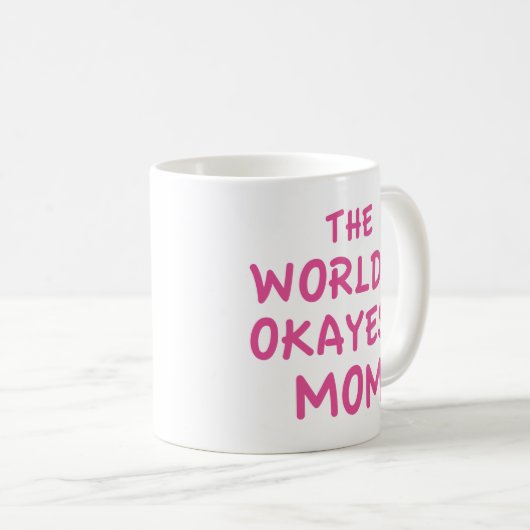 世界で最も美味しい母コーヒーマグ コーヒーマグカップ (正面右)