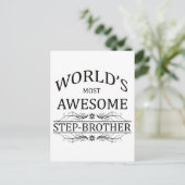 世界で最も義理の素晴らしある人 ポストカード (スタンド正面)