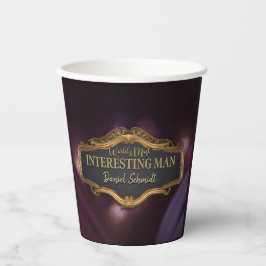 世界で最も興味深い男性、退職誕生日 紙コップ