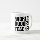 世界で最も良い先生 コーヒーマグカップ (正面右)