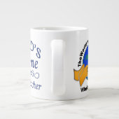 世界で最も英語が多い素晴らし先生 ジャンボコーヒーマグカップ (裏面)