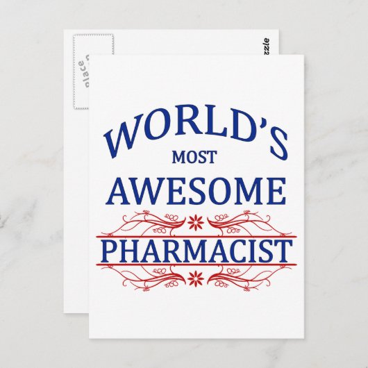 世界で最も薬局素晴らし家 ポストカード (正面/裏面)