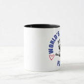 世界で最も誇りを持ったなパパのマグ マグカップ (中央)