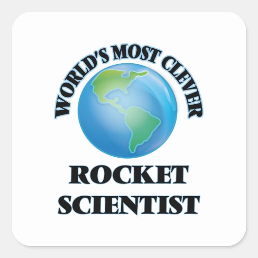 世界で最も賢いロケット科学者 スクエアシール (正面)