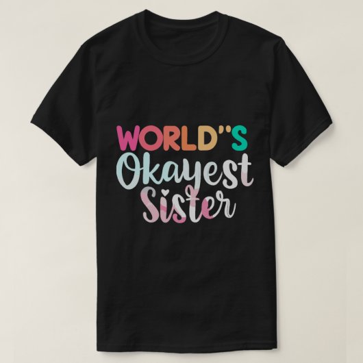 世界で最も重要な姉妹(2) Tシャツ (デザイン正面)