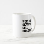世界で最も重要な細胞生物学者 コーヒーマグカップ (正面右)