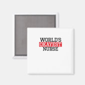 世界で最も関心のあるナース, #Nurse マグネット (正面/裏面)
