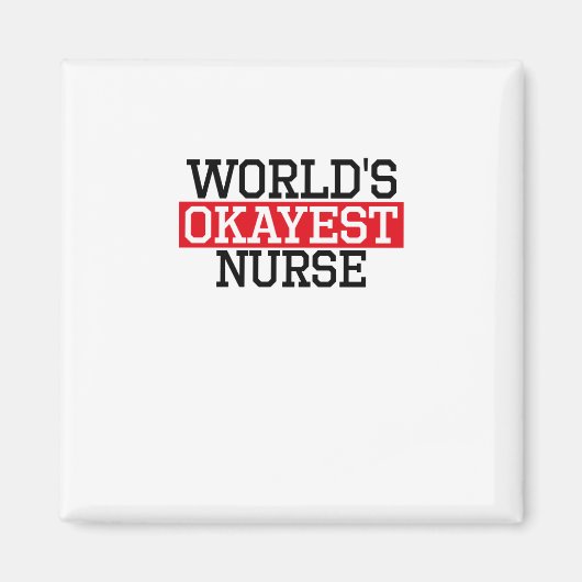 世界で最も関心のあるナース, #Nurse マグネット (正面)