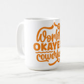 世界で最も関心のある同僚 コーヒーマグカップ (正面左)