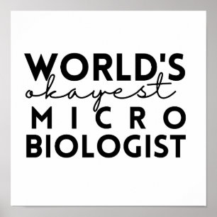 世界で最も関心のある微生物学者 ポスター