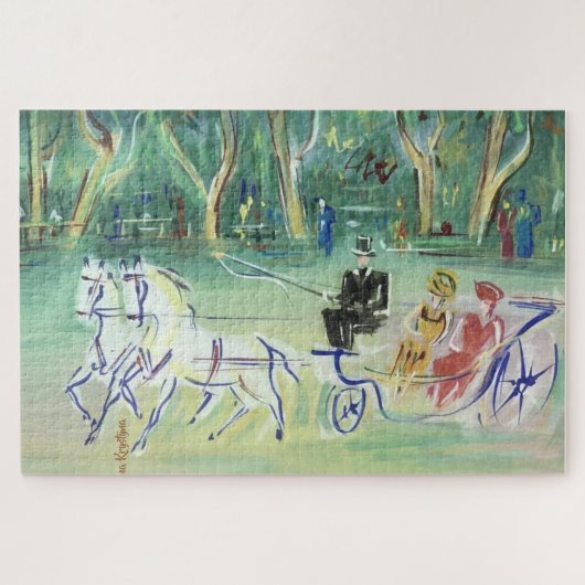 世界で最も難しいセントラルパークアートパズル ジグソーパズル (横)