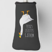 世界で最も静かなガチョウ ゴルフヘッドカバー (回転90)